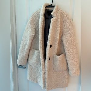 NWOT Banana Republic Sherpa Coat